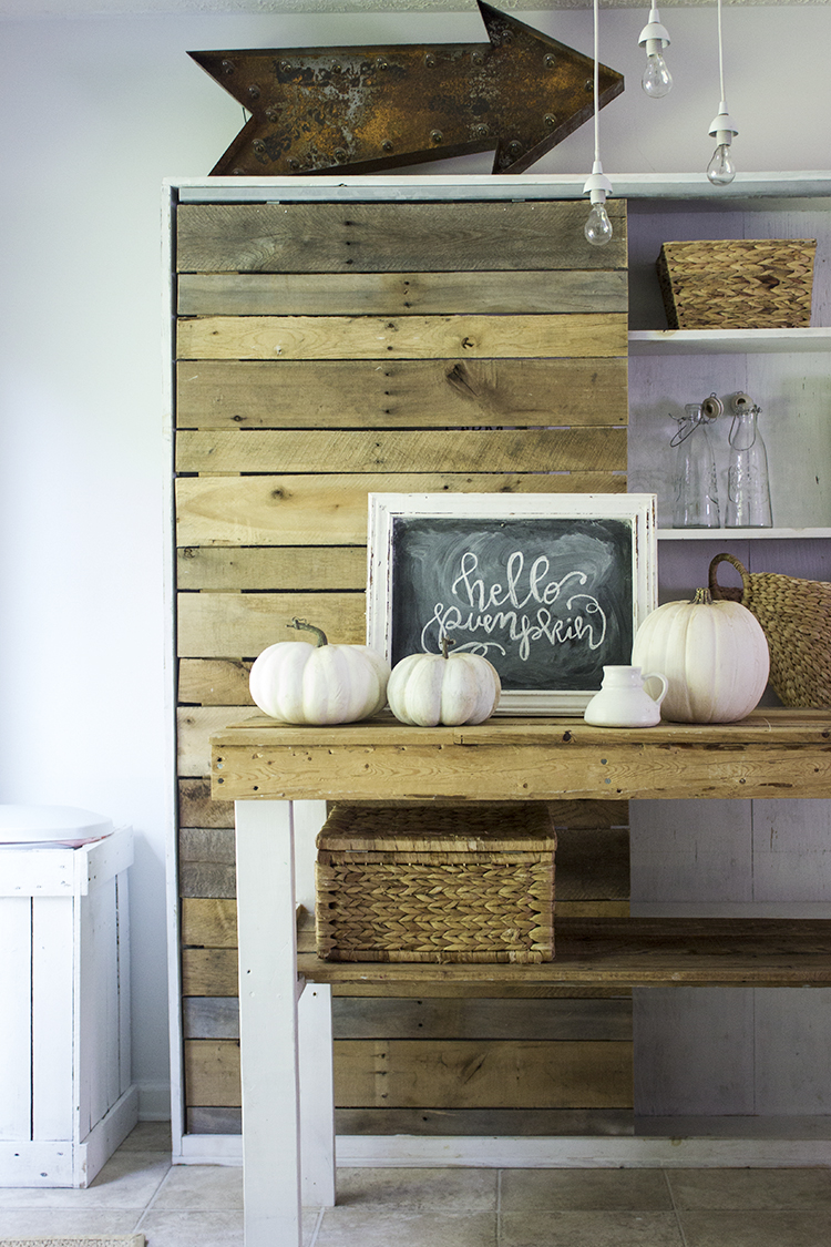 Hello Pumpkin - Free Fall Chalkboard Printable