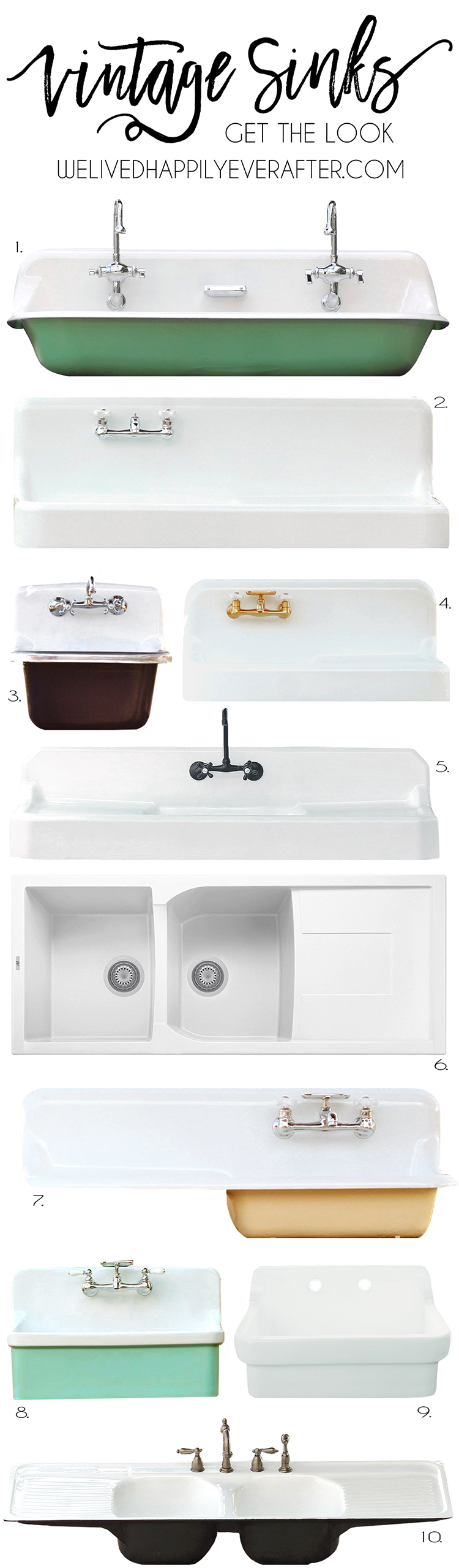 Vintage Looking Farmhouse Sinks For Your Home Apron Drainboard Style Hannahsfarmhousefavs We Lived Happily Ever After,How To Cook A Prime Rib Steak In The Oven