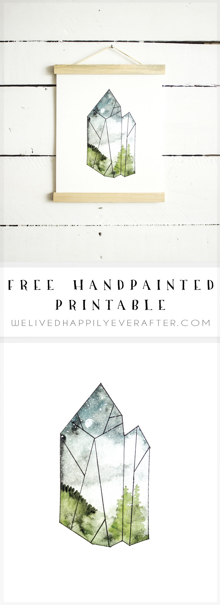 Free Moody Geometric Wall Art Printable Minimalist Nursery Print Poster For Your Home Decor