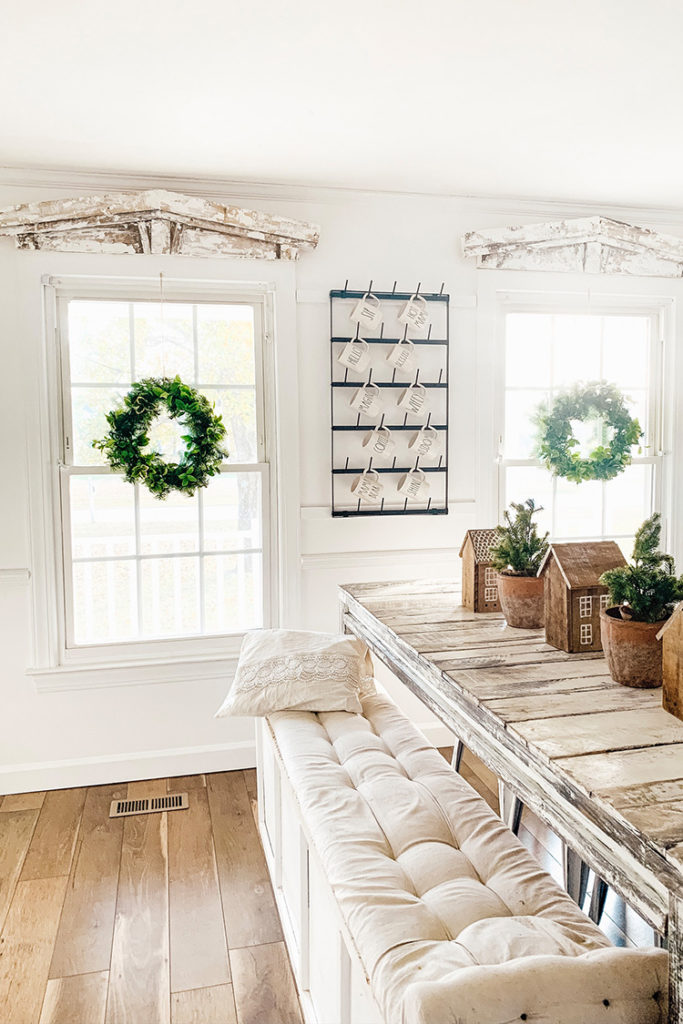 Adding Some Christmas Cheer To Our Farmhouse Dining Room | We Lived ...