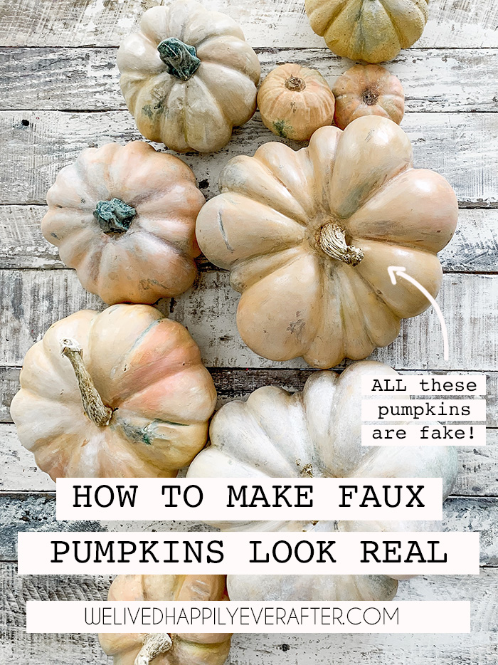 DIY-How-To-Paint-Faux-Plastic-Pumpkins-To-Look-Real-Vieo-Step-By-Step-Tutorial