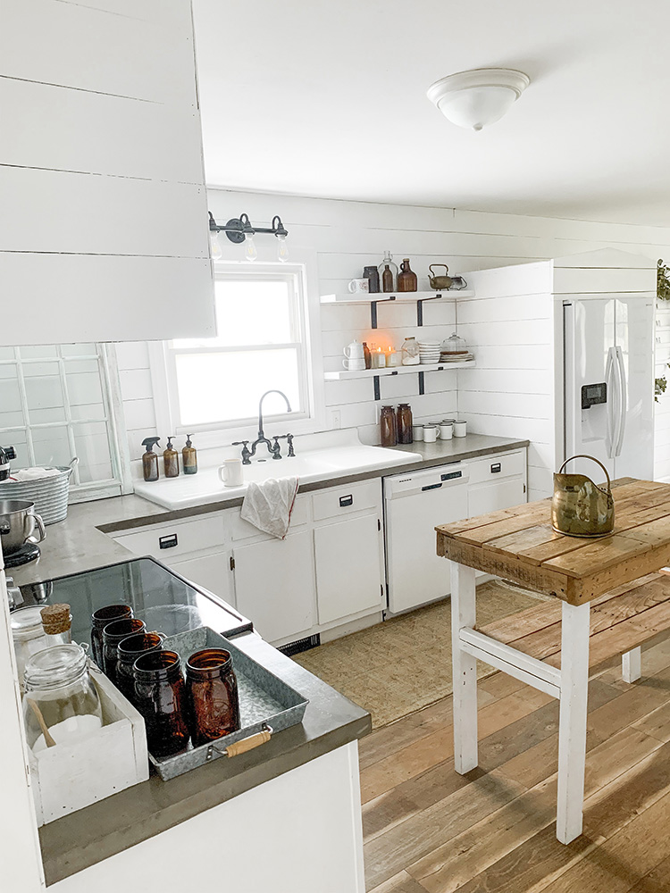Fall Farmhouse Kitchen- 11 Tips On How To Subtly Transition Your Decor From Summer To Fall