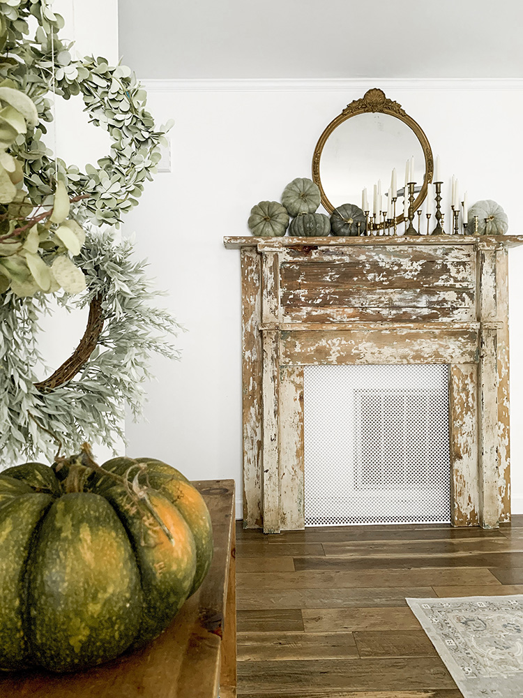 How To Decorate A Cozy Thanksgiving Themed Fall Farmhouse Style Living Room