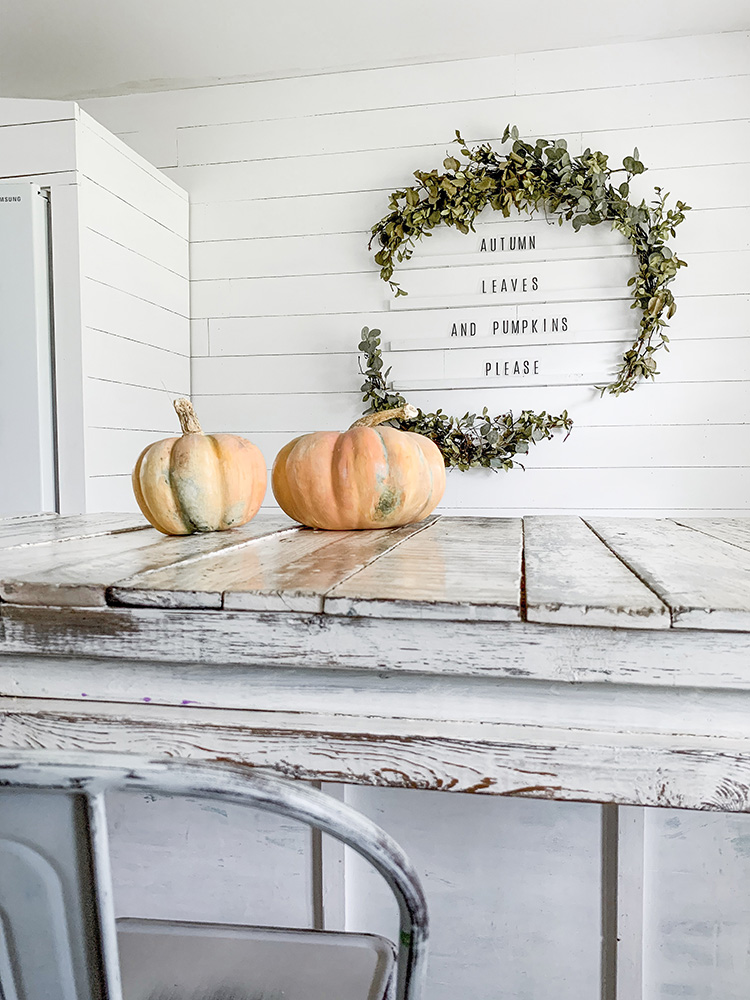"Autumn leaves and pumpkins please." Fall Letter Board Wreath Quotes For Your Autumn Home Decor