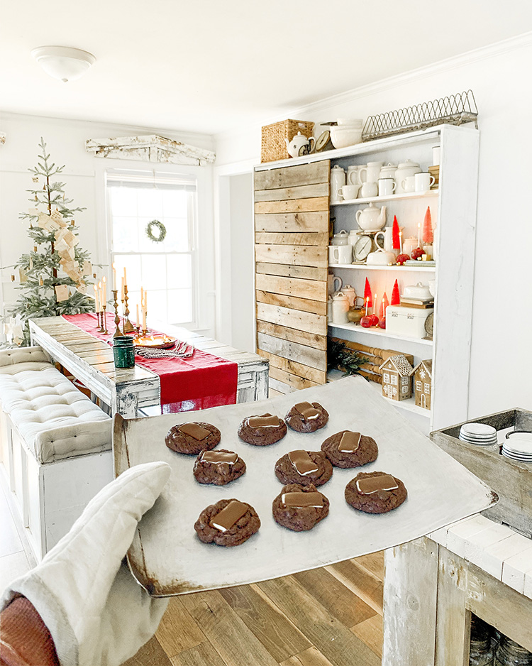 Baking During The Most Wonderful Time of The Year- Our Christmas Kitchen All Decked Out For The Holidays