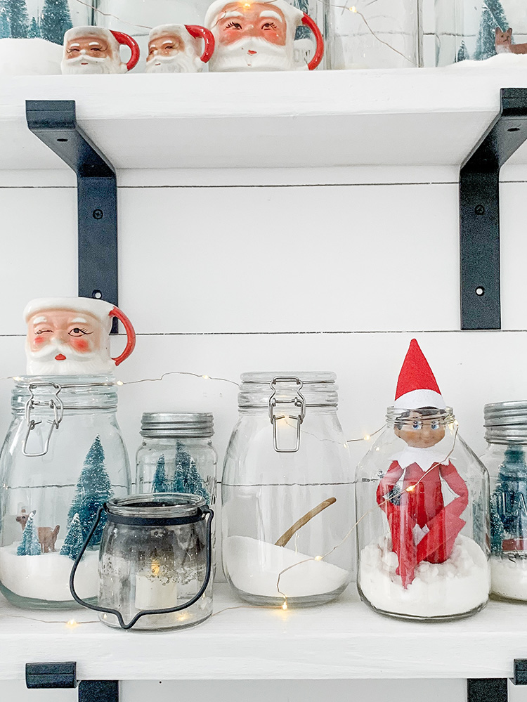 Vintage Santa Mug Collection + My Thoughts On Elf On The Shelf