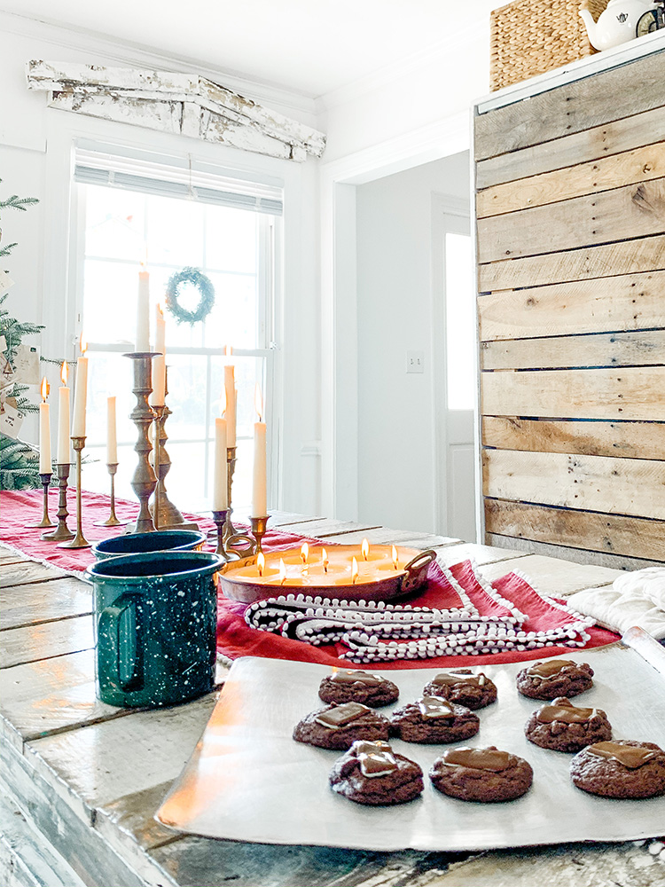 Baking During The Most Wonderful Time of The Year- Our Christmas Kitchen All Decked Out For The Holidays