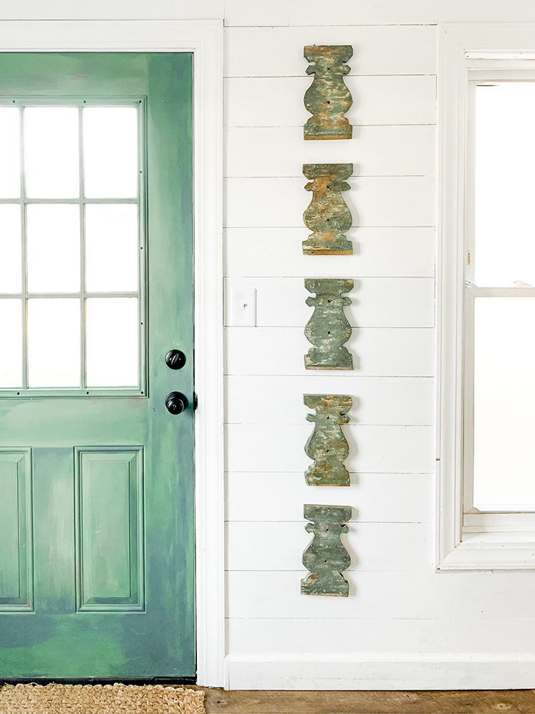 How To Paint A Metal Door To Look Like An Old Antique Door