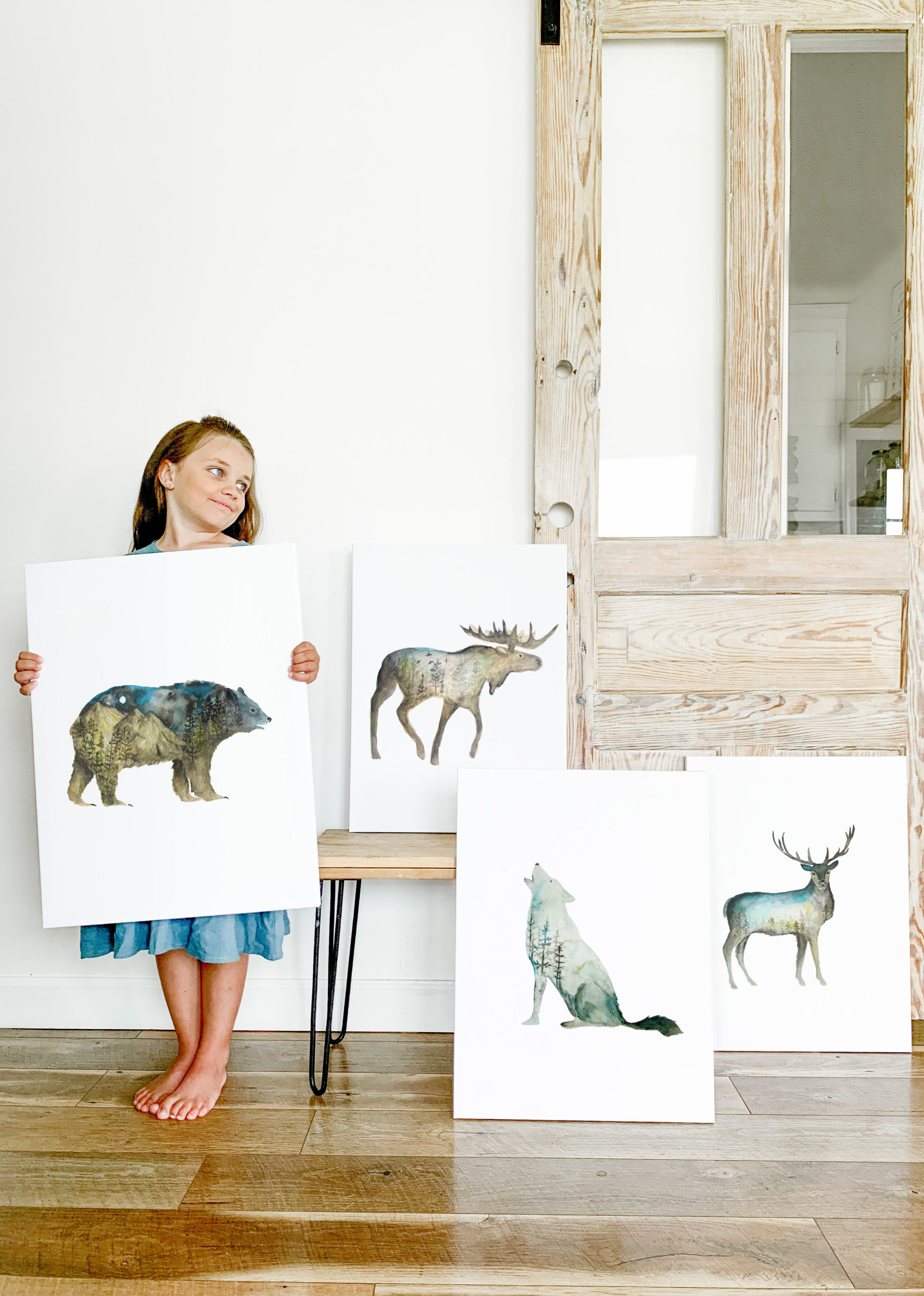 Announcing My New Line Of Animal Watercolors - Perfect for Kid's Rooms & Nurseries