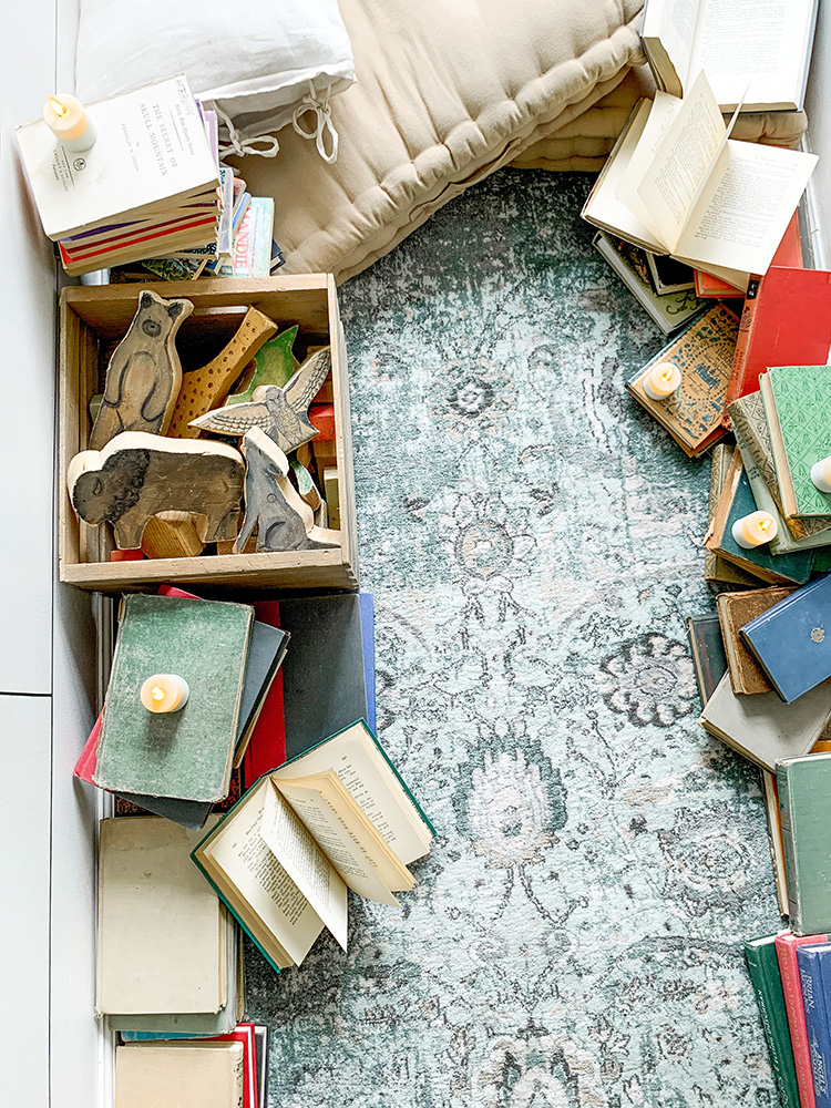 DIY Secret Narnia Wardrobe Reading Book Nook Space For Kids